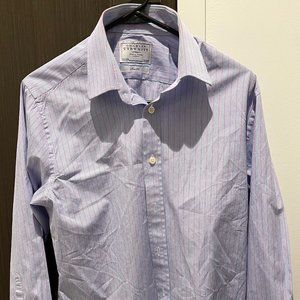 Charles Tyrwhitt Red White Blue Stripe Slim Fit